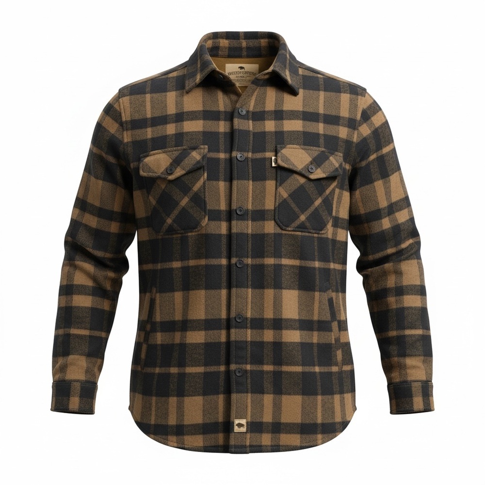 Men's Plaid Casual Button Down Shirt